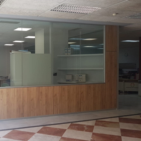 mamparas de oficina en malaga